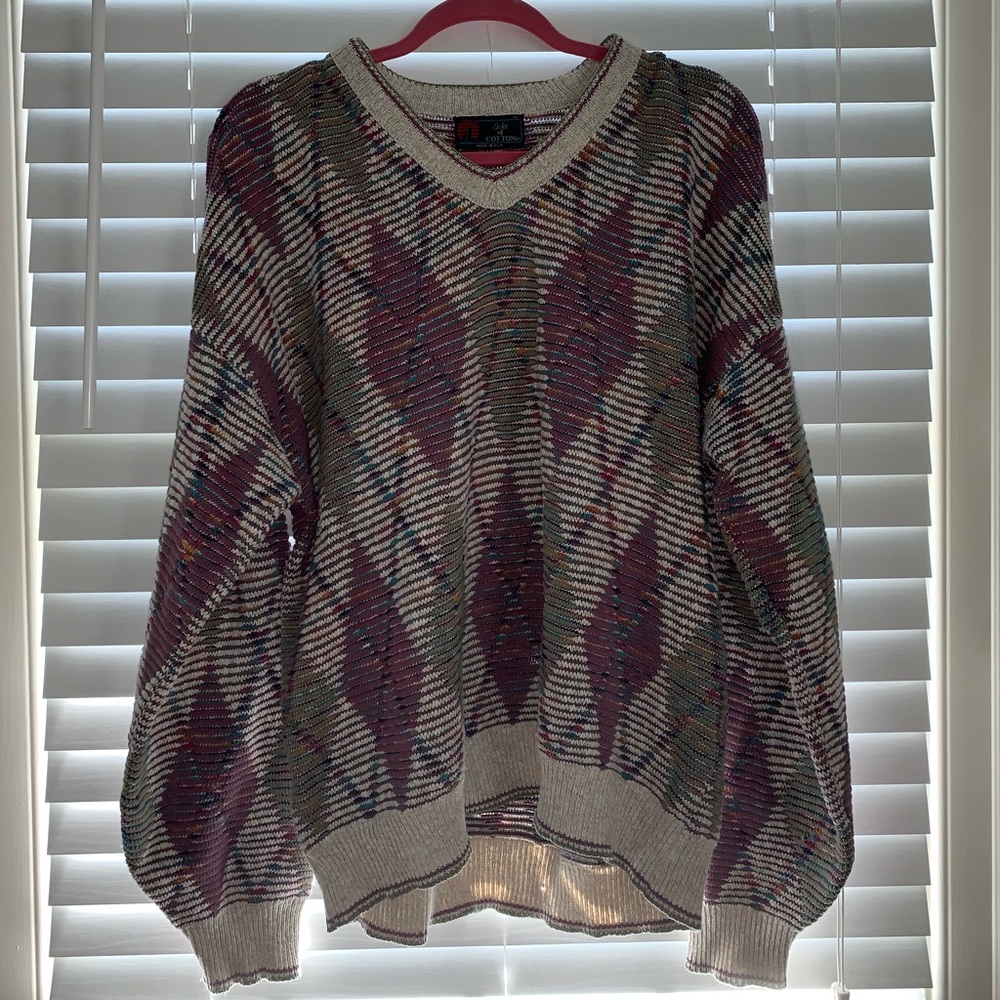 Vintage oversized pullover sweater